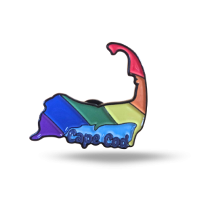 Cape Cod Pin - Cape Rainbow Flag