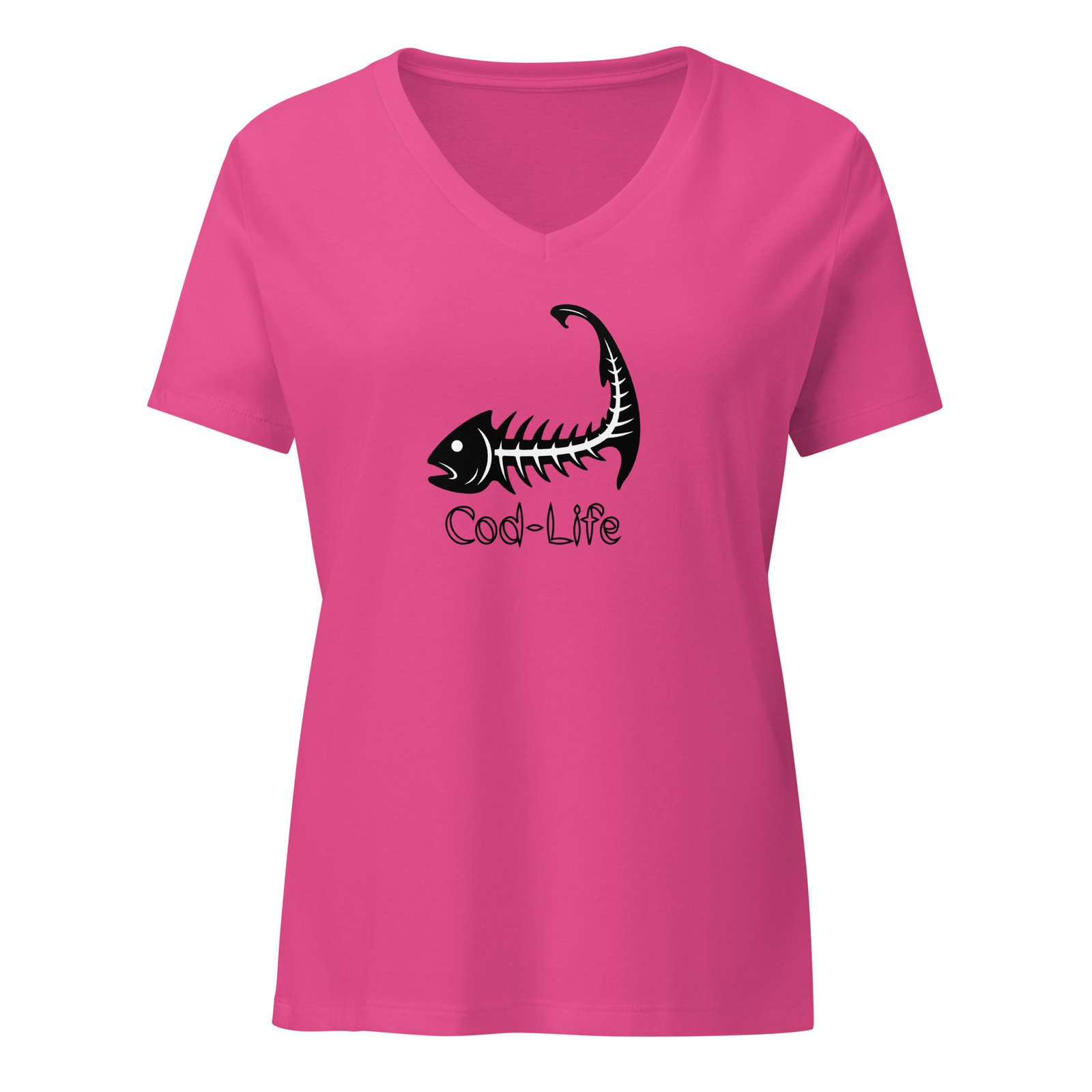 Women’s relaxed v-neck t-shirt - Image 6